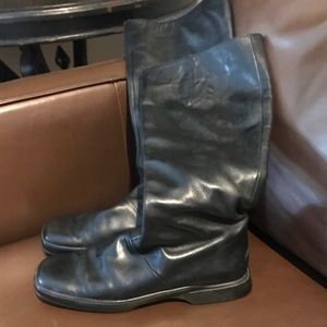 Tod’s Black Riding Boots